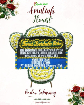 Papan Bunga Duka di Prajekan